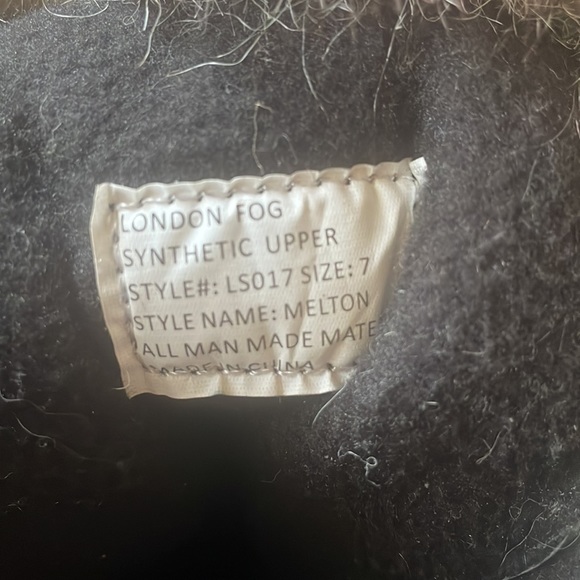 London Fog Women's Melton Cold Weather Tall Boot Women's Shoes - Picture 5 of 5